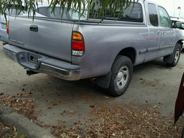 5TBRN34182S271474 - 2002 TOYOTA TUNDRA ACC SILVER photo 4