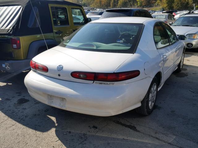 1MEFM50U8XG662763 - 1999 MERCURY SABLE GS WHITE photo 4