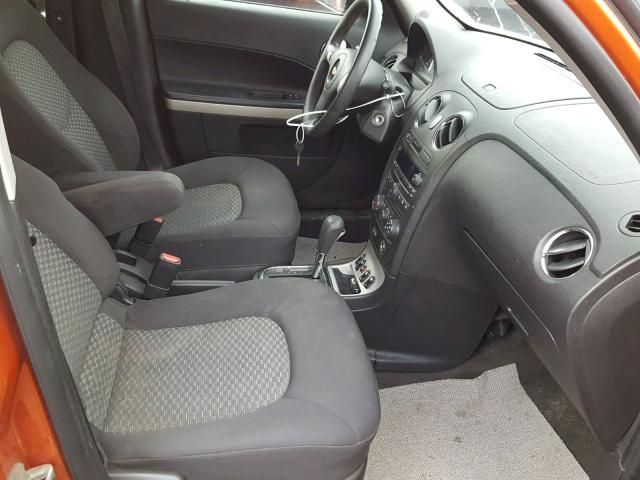 3GNDA13D77S547991 - 2007 CHEVROLET HHR LS Naranja foto 5