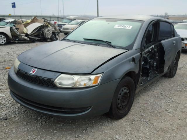 1G8AJ52F94Z155352 - 2004 SATURN ION LEVEL GRAY photo 2