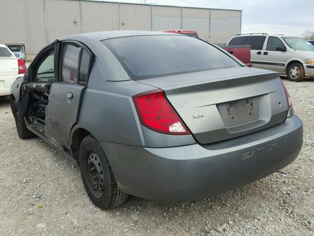 1G8AJ52F94Z155352 - 2004 SATURN ION LEVEL GRAY photo 3