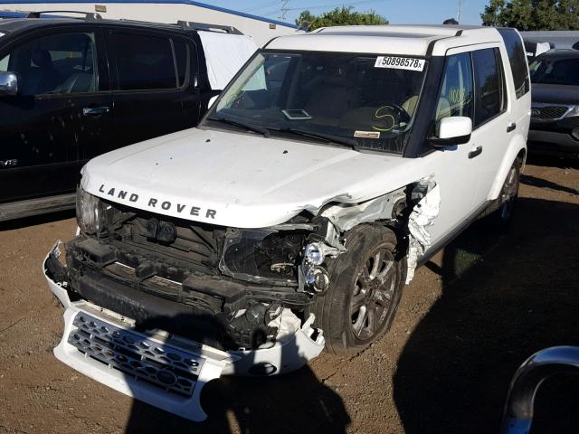 SALAK2D45DA658395 - 2013 LAND ROVER LR4 HSE LU WHITE photo 2