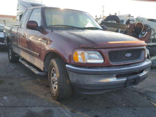 1FTEX27L9VKD09183 - 1997 FORD F250 BURGUNDY photo 1