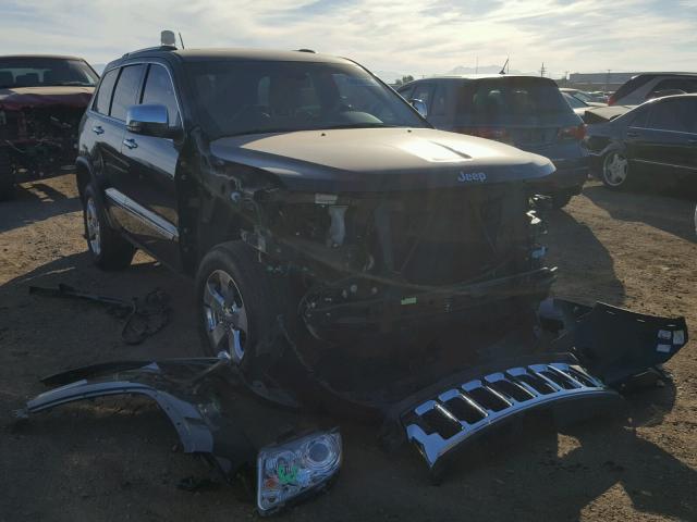 1J4RR6GT8BC589312 - 2011 JEEP GRAND CHER BLACK photo 1