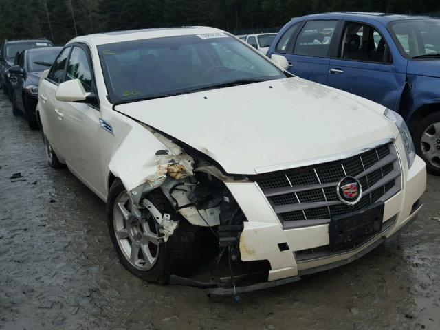 1G6DV57V980213528 - 2008 CADILLAC CTS HI FEA WHITE photo 1