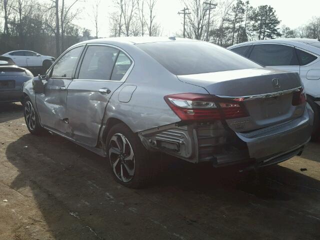 1HGCR2F88GA133879 - 2016 HONDA ACCORD EXL SILVER photo 3