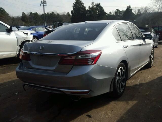 1HGCR2F88GA133879 - 2016 HONDA ACCORD EXL SILVER photo 4