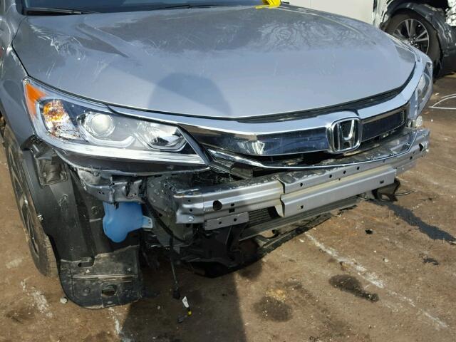 1HGCR2F88GA133879 - 2016 HONDA ACCORD EXL SILVER photo 9