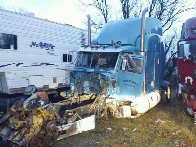 1XPCDB9X1PN330027 - 1993 PETERBILT 377 BLUE photo 2