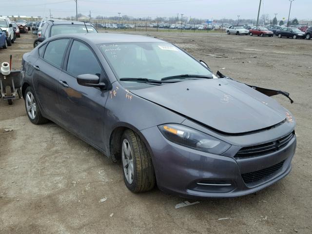 1C3CDFBB1FD378787 - 2015 DODGE DART SXT GRAY photo 1