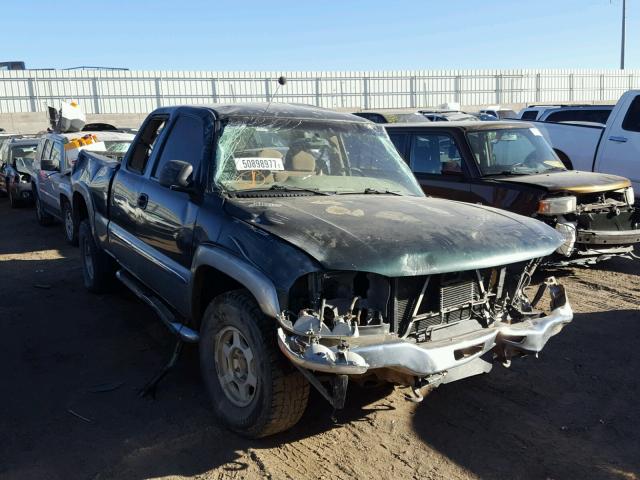 2GTEK19T631284228 - 2003 GMC NEW SIERRA GREEN photo 1