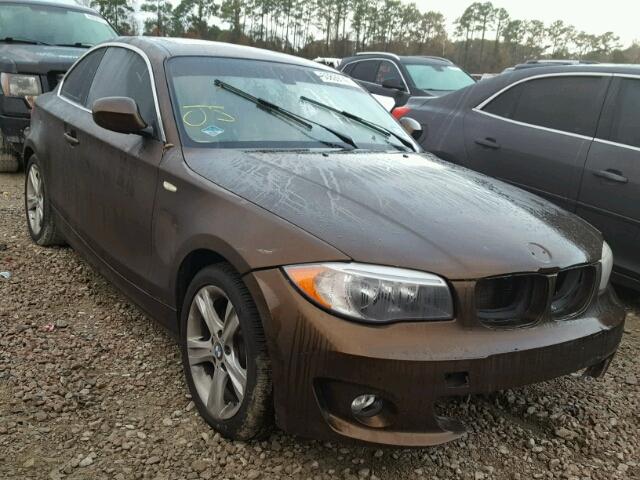 WBAUP7C56CVP22249 - 2012 BMW 128 I BROWN photo 1