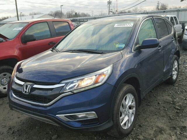 2HKRM4H56GH726087 - 2016 HONDA CR-V EX ლურჯი ფოტო 2