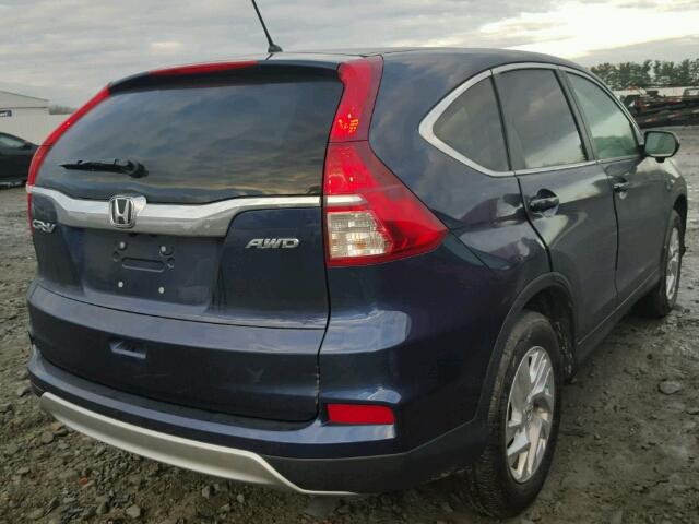 2HKRM4H56GH726087 - 2016 HONDA CR-V EX ლურჯი ფოტო 4