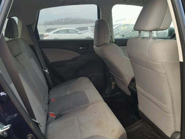 2HKRM4H56GH726087 - 2016 HONDA CR-V EX ლურჯი ფოტო 6