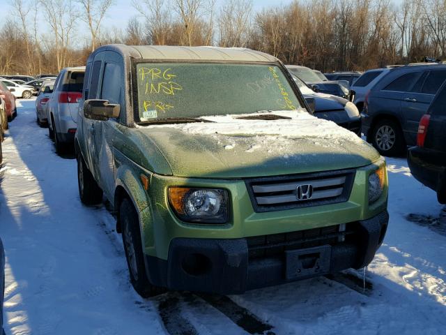 5J6YH28748L005733 - 2008 HONDA ELEMENT EX GREEN photo 1