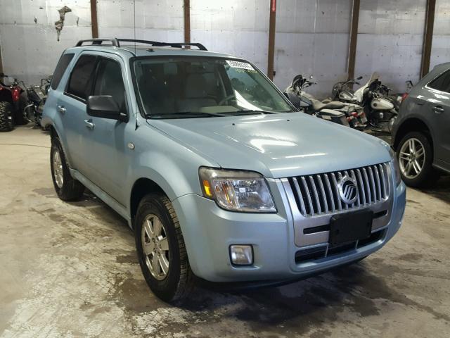 4M2CU81789KJ13606 - 2009 MERCURY MARINER BLUE photo 1