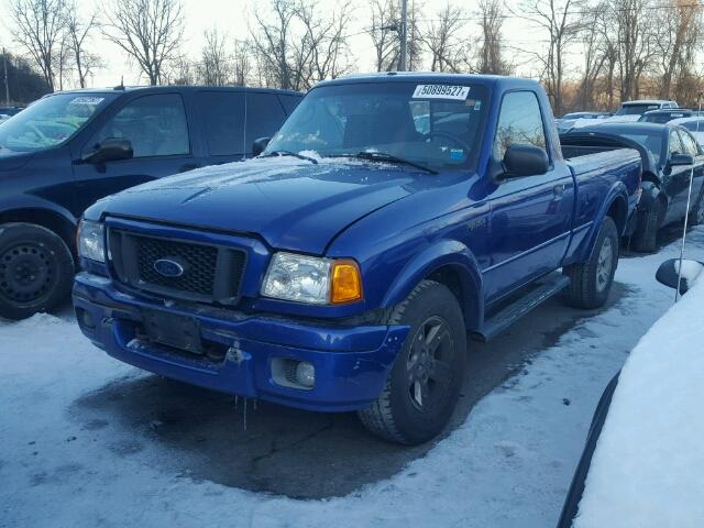 1FTZR11U44TA06361 - 2004 FORD RANGER BLUE photo 2