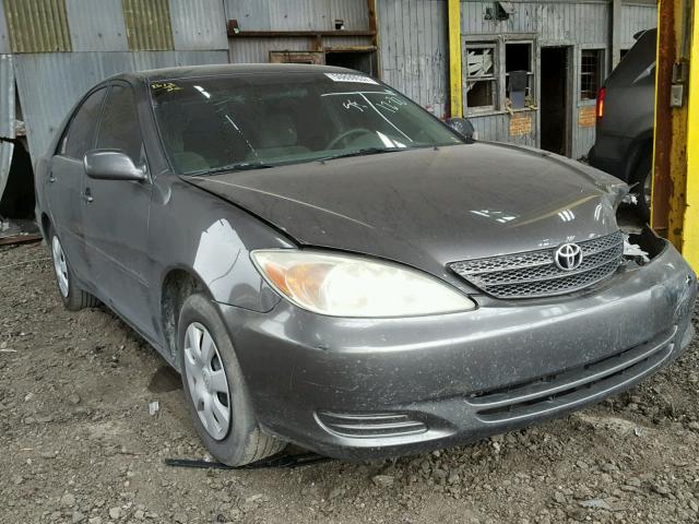 4T1BE32K13U753944 - 2003 TOYOTA CAMRY LE CHARCOAL photo 1