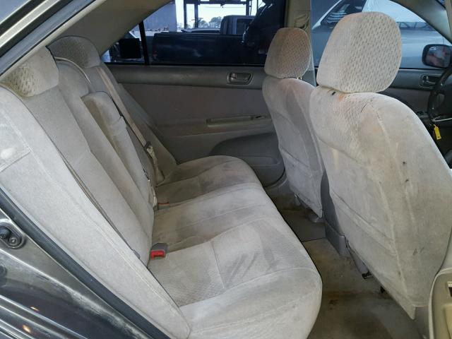 4T1BE32K13U753944 - 2003 TOYOTA CAMRY LE CHARCOAL photo 6