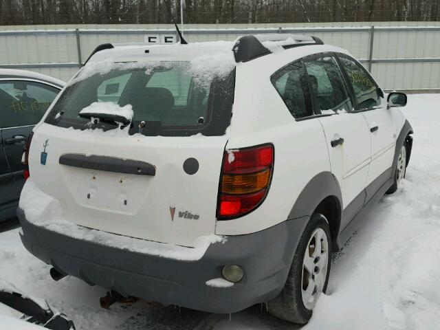 5Y2SL65826Z405444 - 2006 PONTIAC VIBE WHITE photo 4