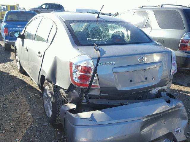 3N1AB61E79L624537 - 2009 NISSAN SENTRA 2.0 GRAY photo 3