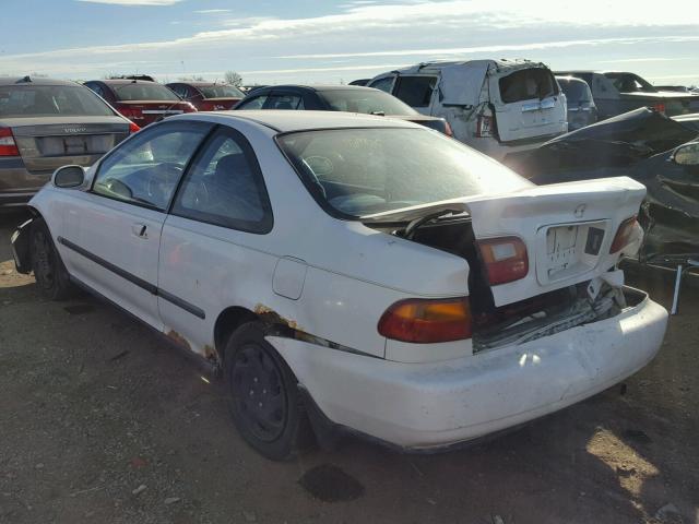 2HGEJ1225SH577596 - 1995 HONDA CIVIC EX WHITE photo 3