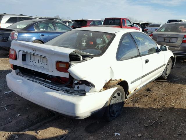 2HGEJ1225SH577596 - 1995 HONDA CIVIC EX WHITE photo 4