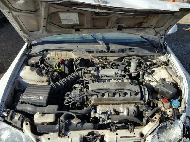 2HGEJ1225SH577596 - 1995 HONDA CIVIC EX WHITE photo 7