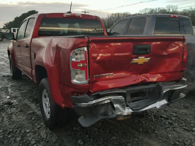 1GCGTBE37G1336057 - 2016 CHEVROLET COLORADO MAROON photo 3