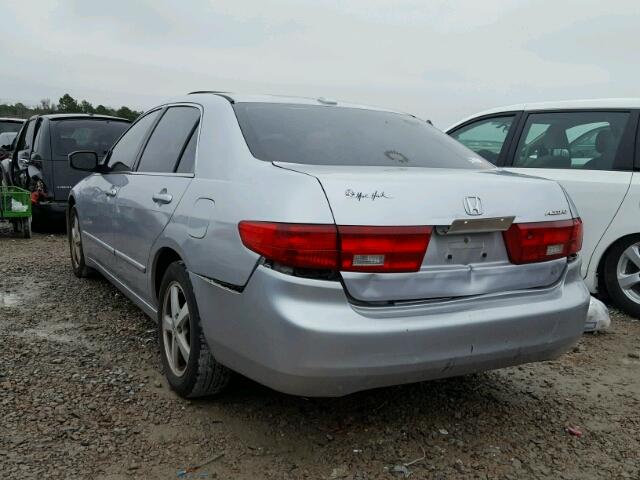 1HGCM56755A001540 - 2005 HONDA ACCORD EX SILVER photo 3