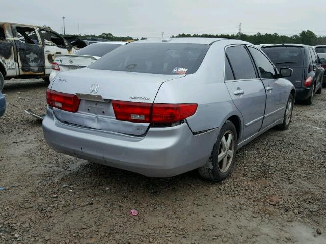 1HGCM56755A001540 - 2005 HONDA ACCORD EX SILVER photo 4