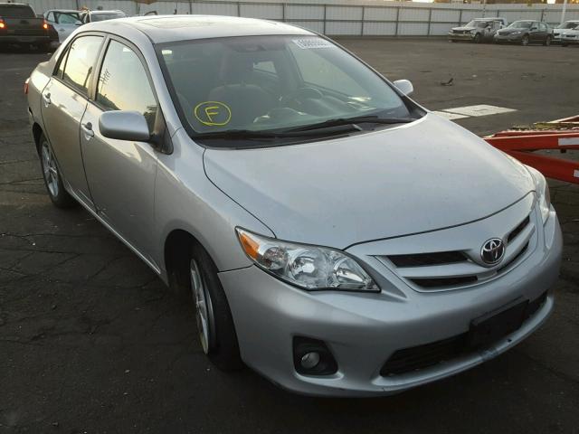 5YFBU4EE4CP032890 - 2012 TOYOTA COROLLA BA SILVER photo 1