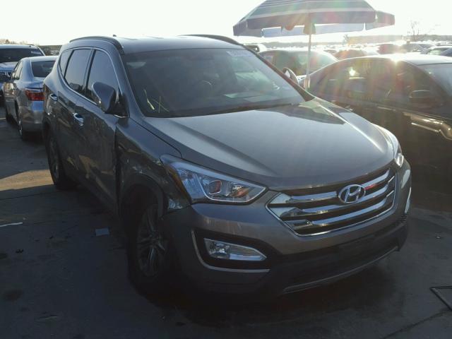 5XYZU3LBXDG103713 - 2013 HYUNDAI SANTA FE S GRAY photo 1