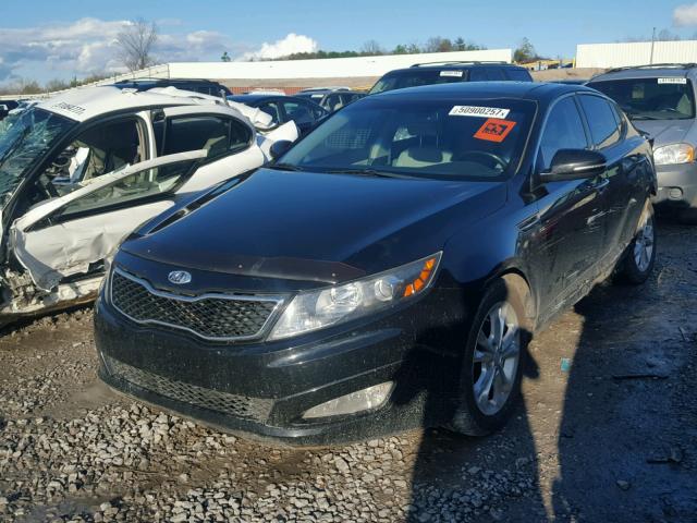 5XXGN4A63CG021647 - 2012 KIA OPTIMA EX BLACK photo 2