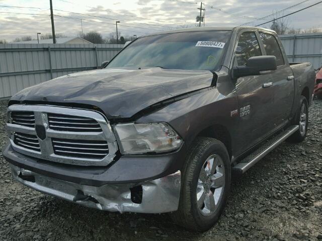 1C6RR7LT6ES437676 - 2014 RAM 1500 SLT GRAY photo 2