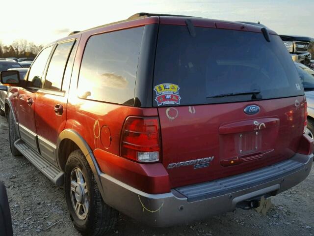 1FMFU17LX4LB80835 - 2004 FORD EXPEDITION RED photo 3