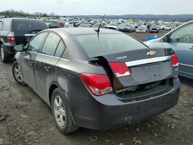 1G1PC5SB5E7182304 - 2014 CHEVROLET CRUZE LT GRAY photo 3