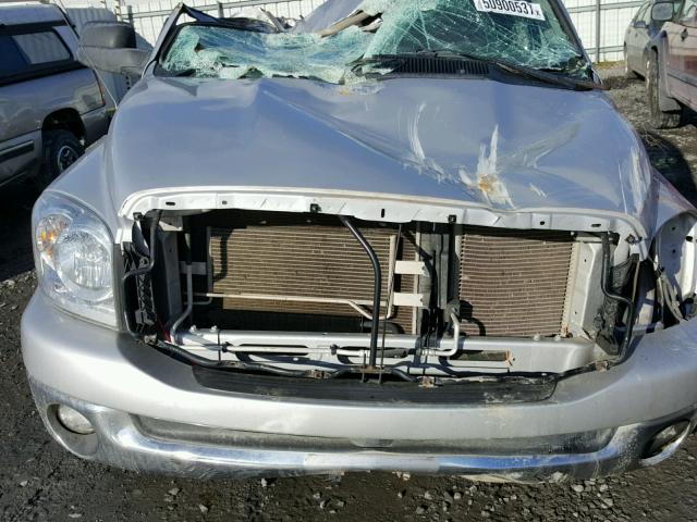 1D7HU18297S170364 - 2007 DODGE RAM 1500 S SILVER photo 7