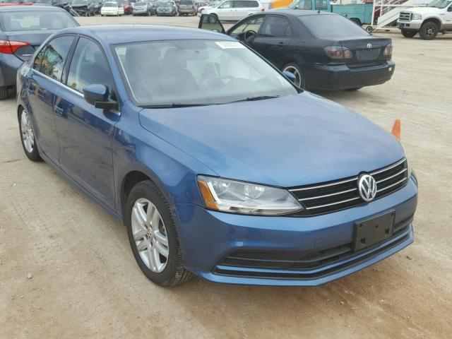 3VW2B7AJXHM268353 - 2017 VOLKSWAGEN JETTA S 蓝色 照片 1