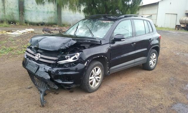 WVGBV7AX9FW586844 - 2015 VOLKSWAGEN TIGUAN S BLACK photo 2