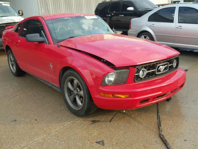 1ZVFT80N465240978 - 2006 FORD MUSTANG RED photo 1