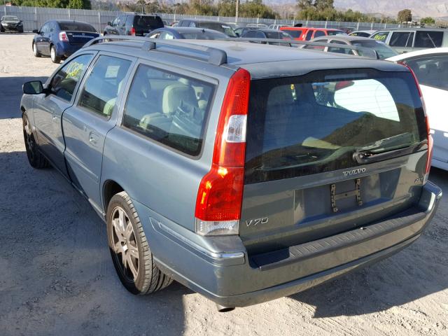 YV1SW592752505693 - 2005 VOLVO V70 FWD BLUE photo 3