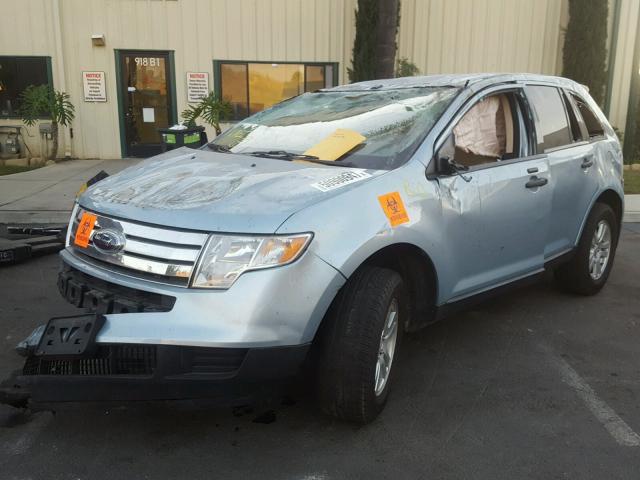 2FMDK36C18BB02251 - 2008 FORD EDGE SE BLUE photo 2