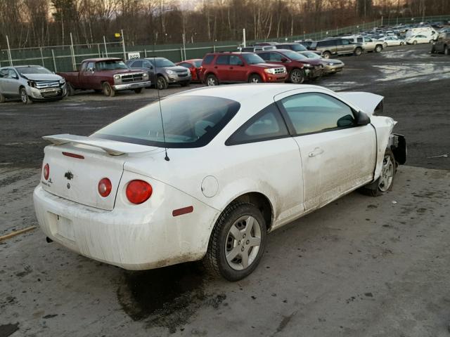 1G1AK15F367818428 - 2006 CHEVROLET COBALT LS WHITE photo 4