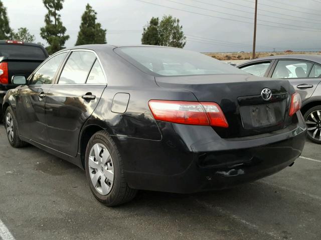 4T4BE46K69R127904 - 2009 TOYOTA CAMRY BASE BLACK photo 3