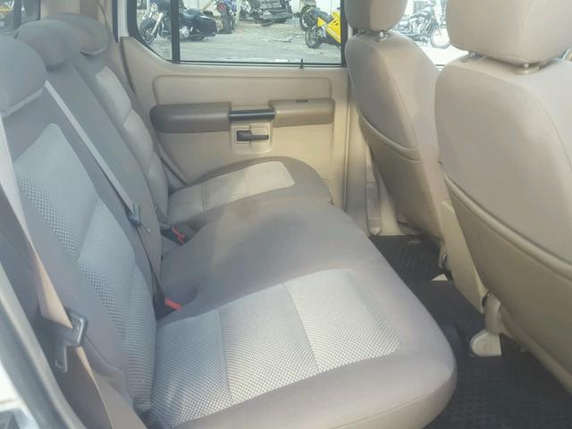 1FMZU77K85UB64927 - 2005 FORD EXPLORER S WHITE photo 6