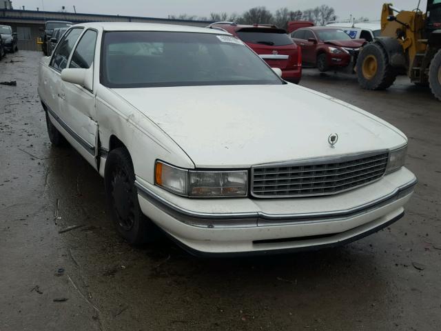 1G6KD52Y7TU259839 - 1996 CADILLAC DEVILLE WHITE photo 1