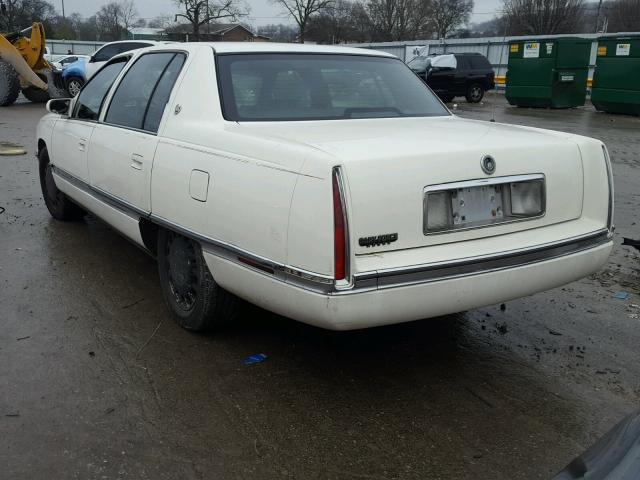 1G6KD52Y7TU259839 - 1996 CADILLAC DEVILLE WHITE photo 3