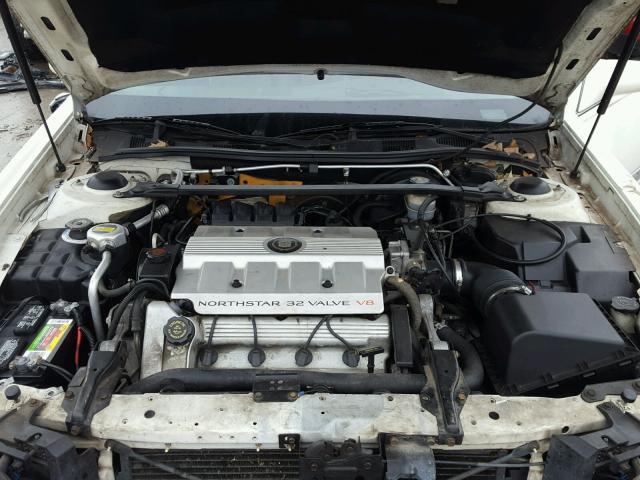 1G6KD52Y7TU259839 - 1996 CADILLAC DEVILLE WHITE photo 7